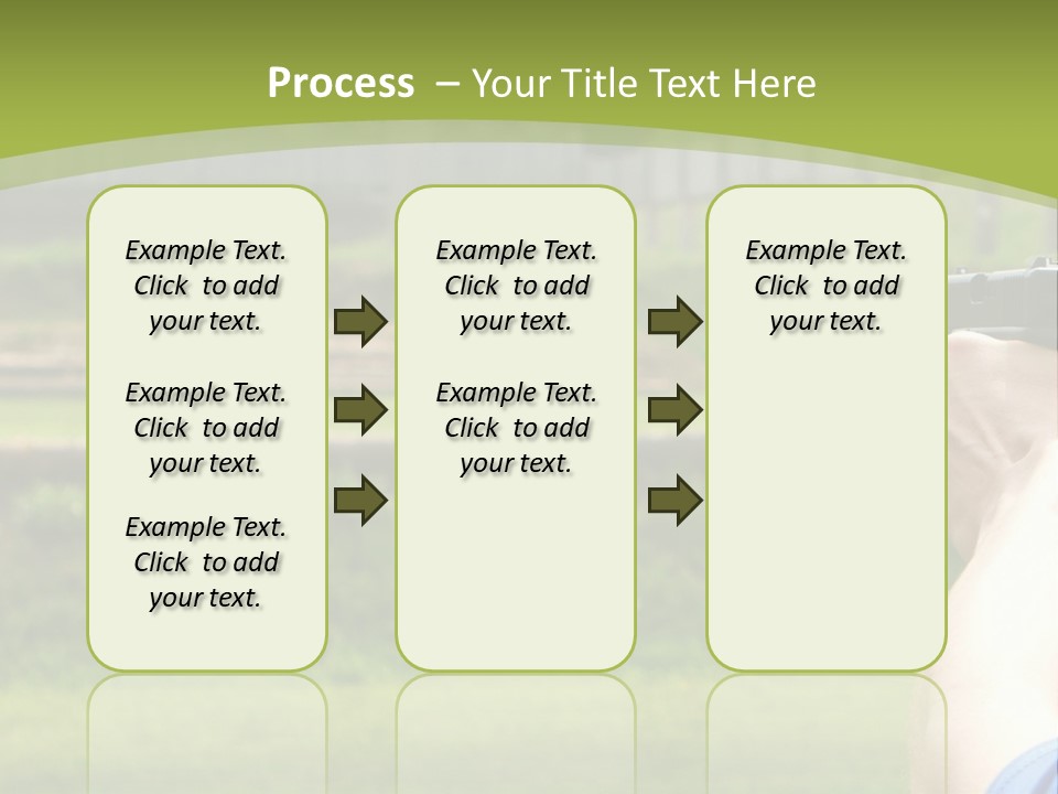 A Person Taking A Picture With A Camera PowerPoint Template