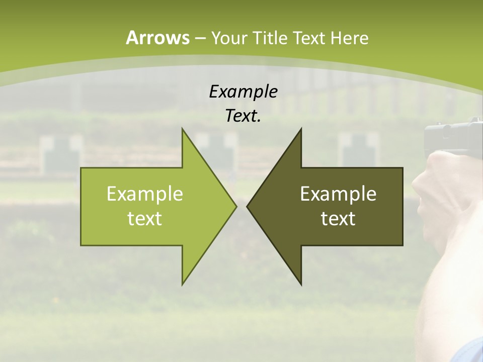 A Person Taking A Picture With A Camera PowerPoint Template