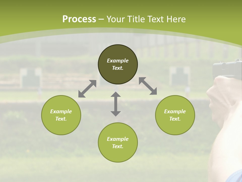 A Person Taking A Picture With A Camera PowerPoint Template