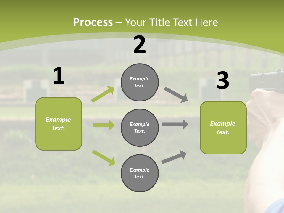 A Person Taking A Picture With A Camera PowerPoint Template