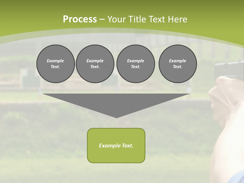 A Person Taking A Picture With A Camera PowerPoint Template