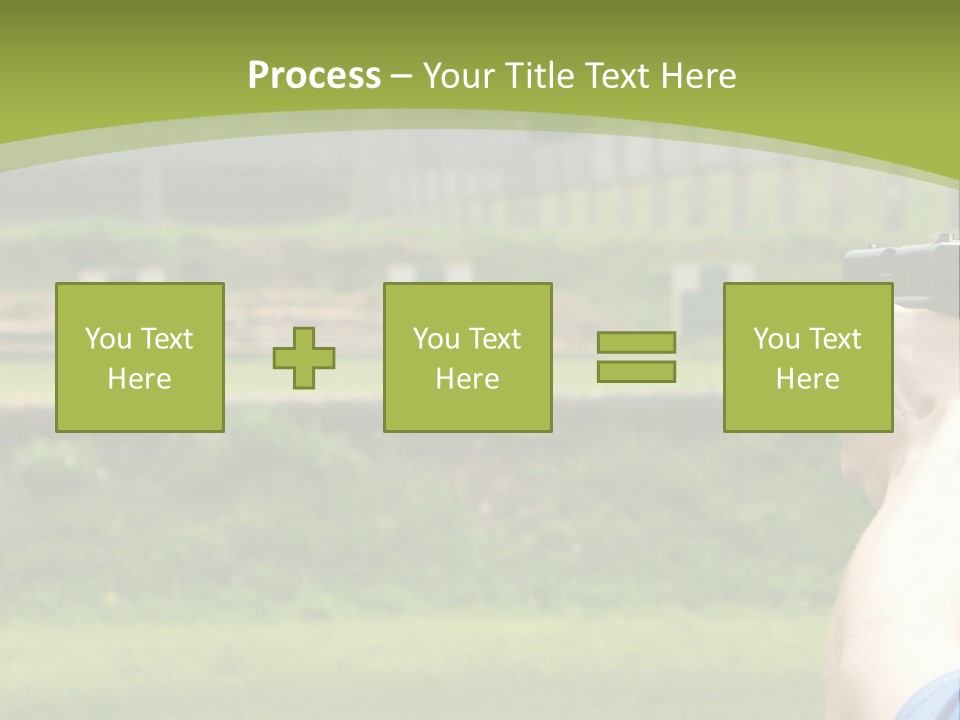A Person Taking A Picture With A Camera PowerPoint Template