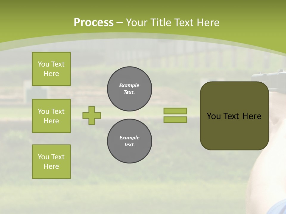 A Person Taking A Picture With A Camera PowerPoint Template