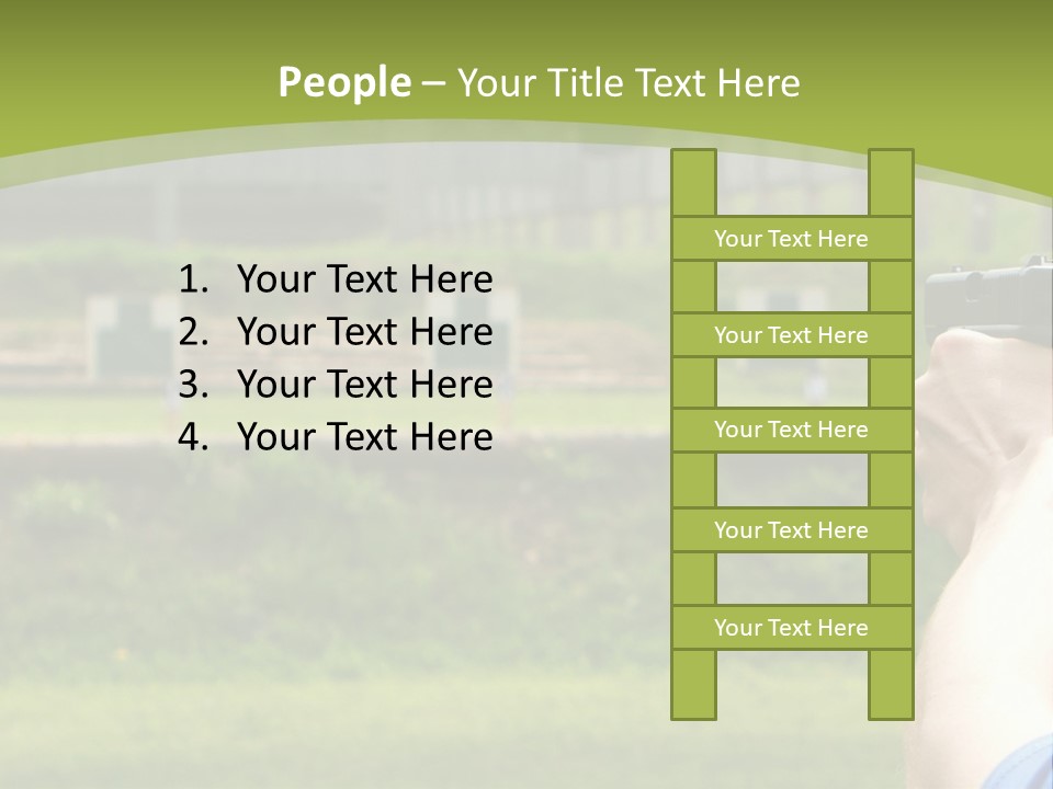 A Person Taking A Picture With A Camera PowerPoint Template