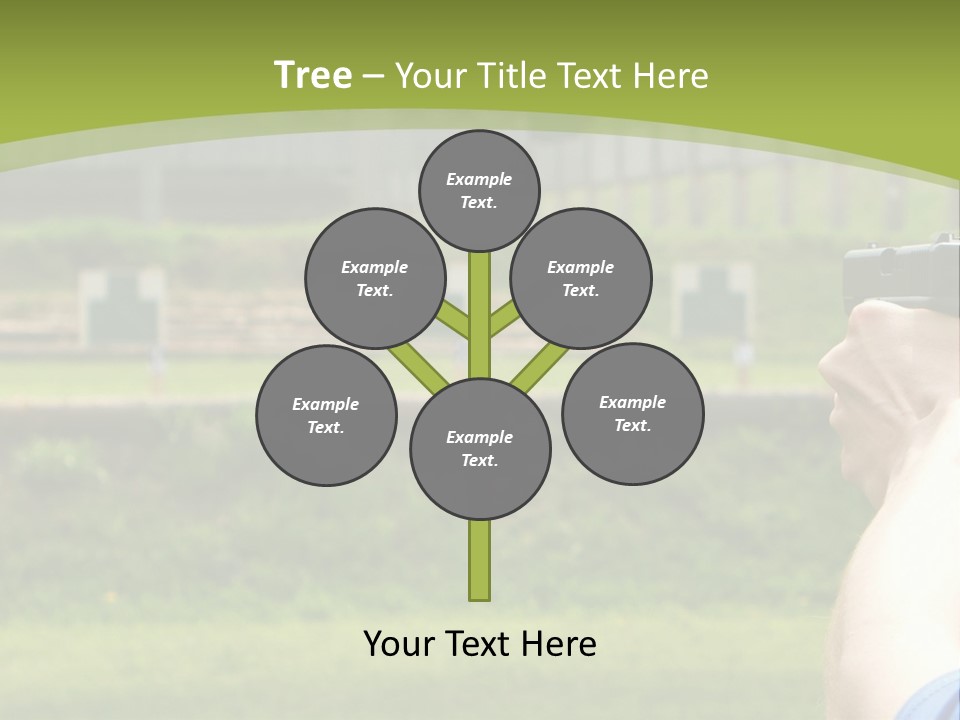 A Person Taking A Picture With A Camera PowerPoint Template