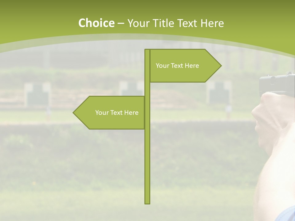 A Person Taking A Picture With A Camera PowerPoint Template