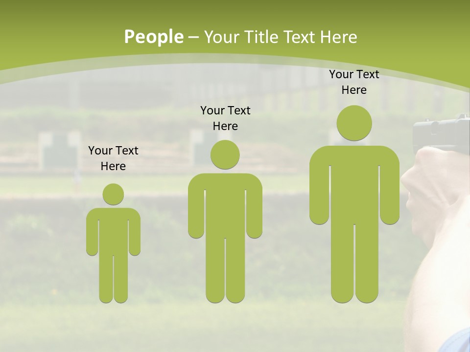 A Person Taking A Picture With A Camera PowerPoint Template