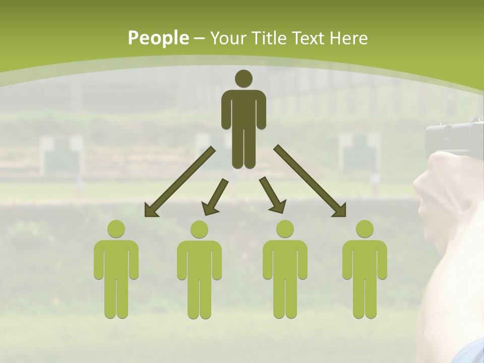 A Person Taking A Picture With A Camera PowerPoint Template