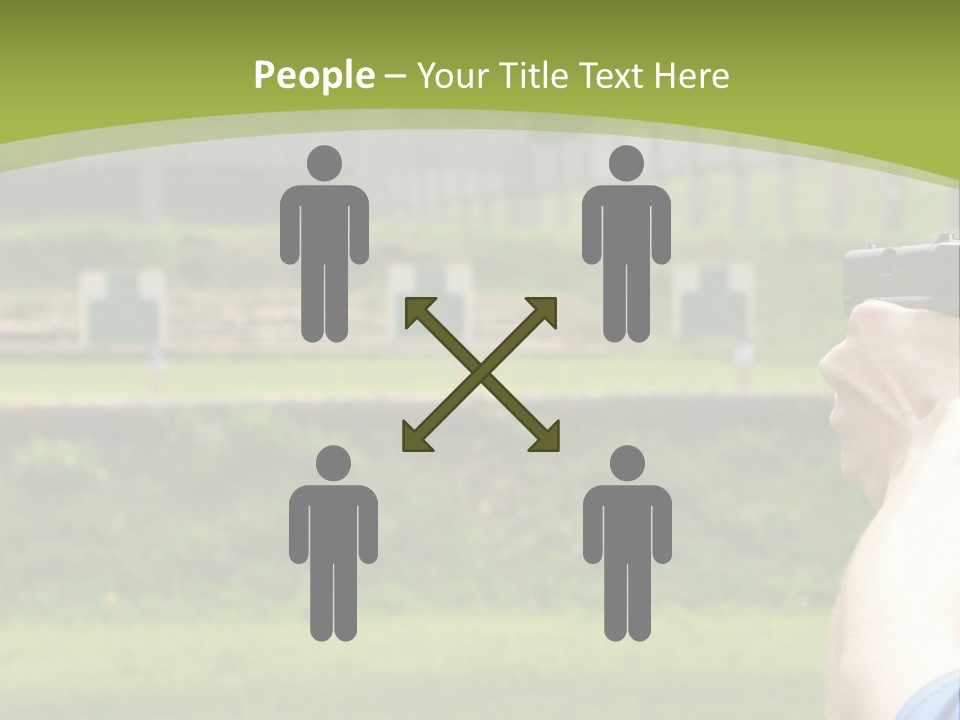 A Person Taking A Picture With A Camera PowerPoint Template