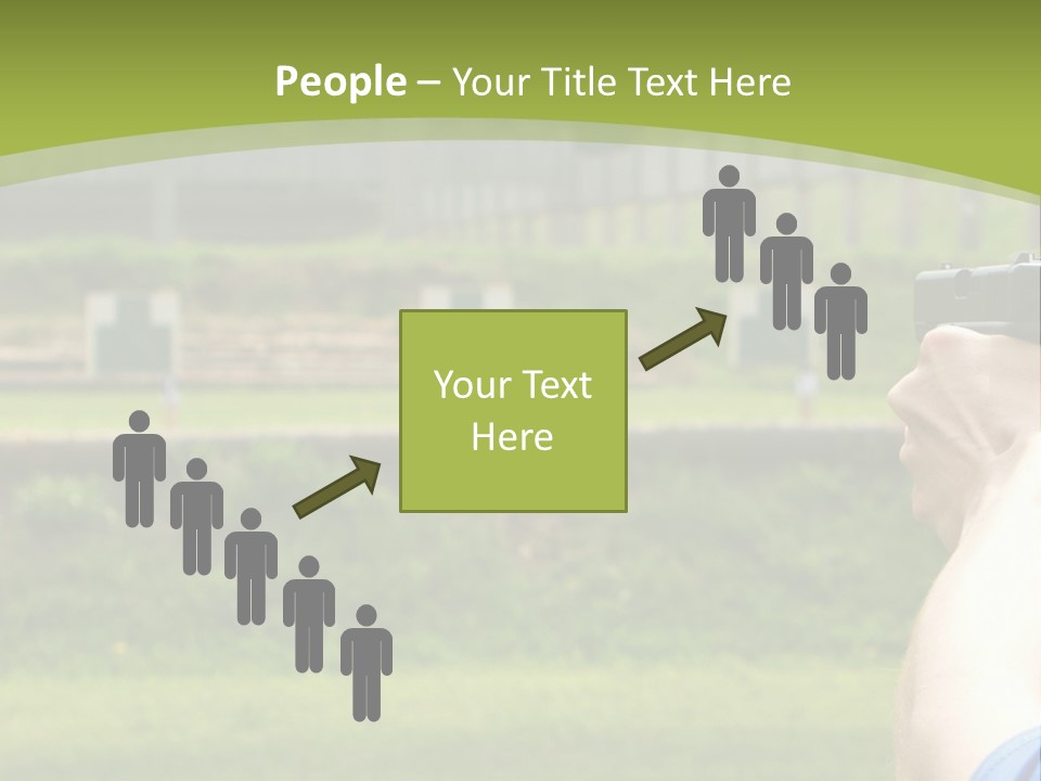 A Person Taking A Picture With A Camera PowerPoint Template