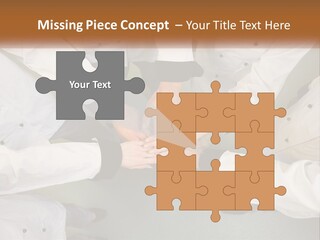 A Group Of Chefs Putting Their Hands Together PowerPoint Template