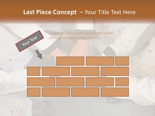 A Group Of Chefs Putting Their Hands Together PowerPoint Template