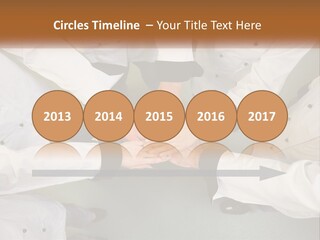 A Group Of Chefs Putting Their Hands Together PowerPoint Template
