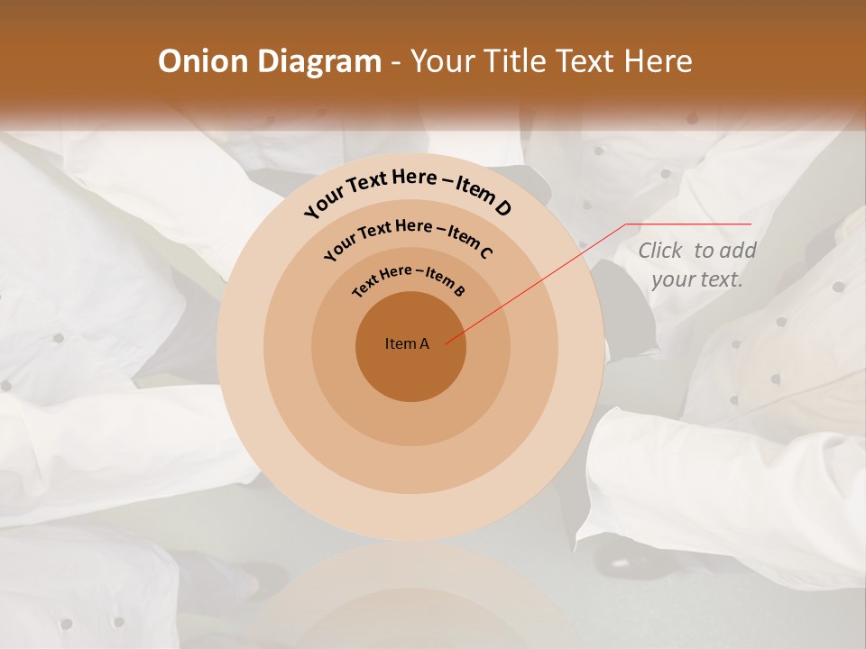 A Group Of Chefs Putting Their Hands Together PowerPoint Template
