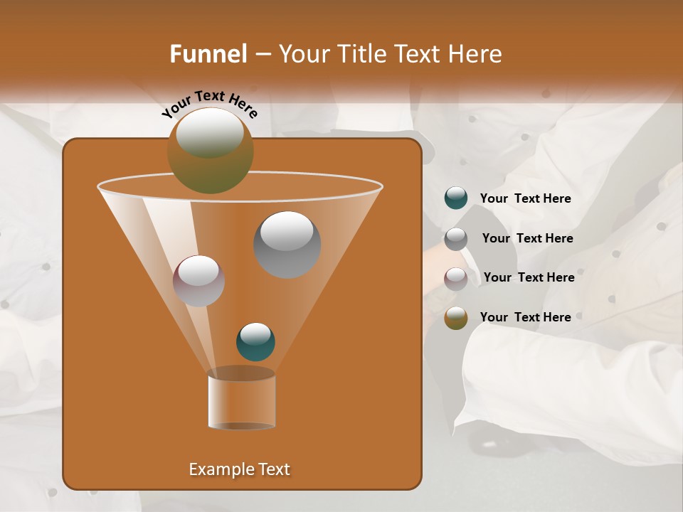 A Group Of Chefs Putting Their Hands Together PowerPoint Template