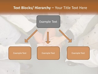 A Group Of Chefs Putting Their Hands Together PowerPoint Template