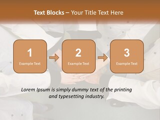 A Group Of Chefs Putting Their Hands Together PowerPoint Template