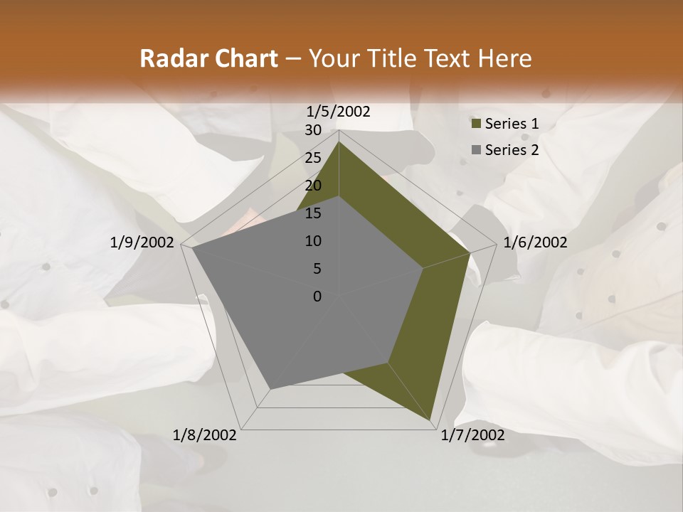 A Group Of Chefs Putting Their Hands Together PowerPoint Template