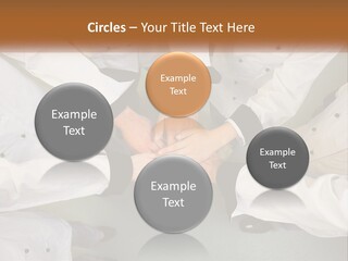 A Group Of Chefs Putting Their Hands Together PowerPoint Template