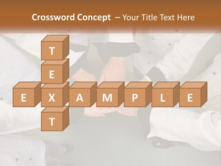 A Group Of Chefs Putting Their Hands Together PowerPoint Template