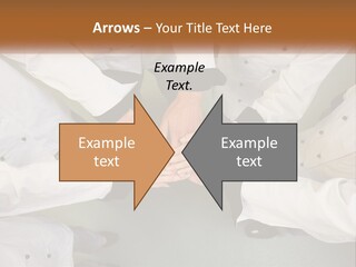 A Group Of Chefs Putting Their Hands Together PowerPoint Template