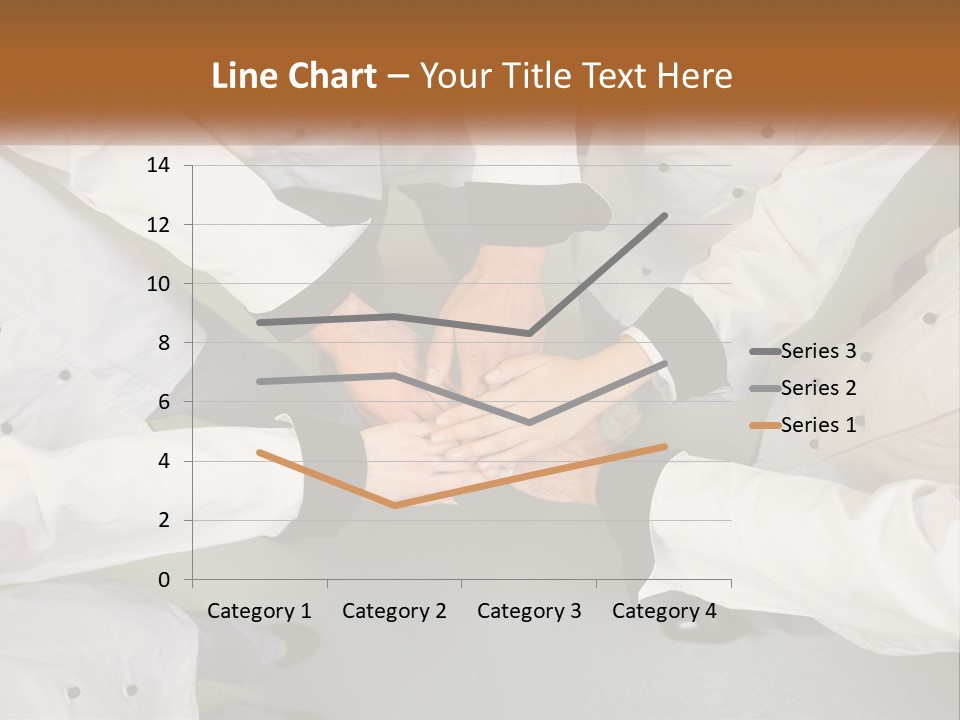 A Group Of Chefs Putting Their Hands Together PowerPoint Template