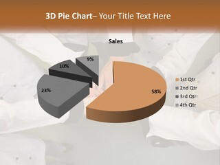 A Group Of Chefs Putting Their Hands Together PowerPoint Template