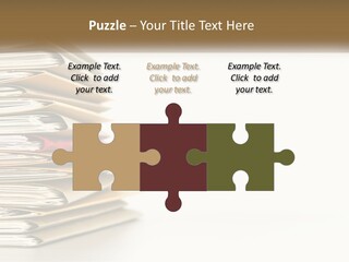 A Stack Of Books With A Red Pen On Top Of It PowerPoint Template