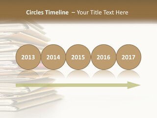 A Stack Of Books With A Red Pen On Top Of It PowerPoint Template