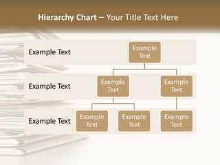 A Stack Of Books With A Red Pen On Top Of It PowerPoint Template
