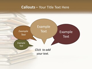 A Stack Of Books With A Red Pen On Top Of It PowerPoint Template