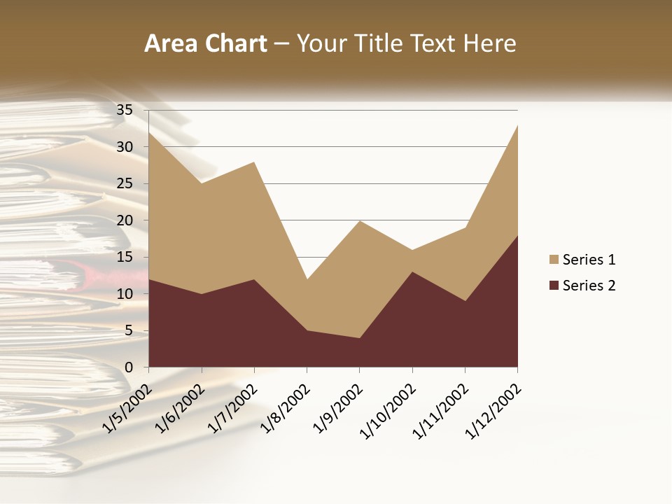 A Stack Of Books With A Red Pen On Top Of It PowerPoint Template