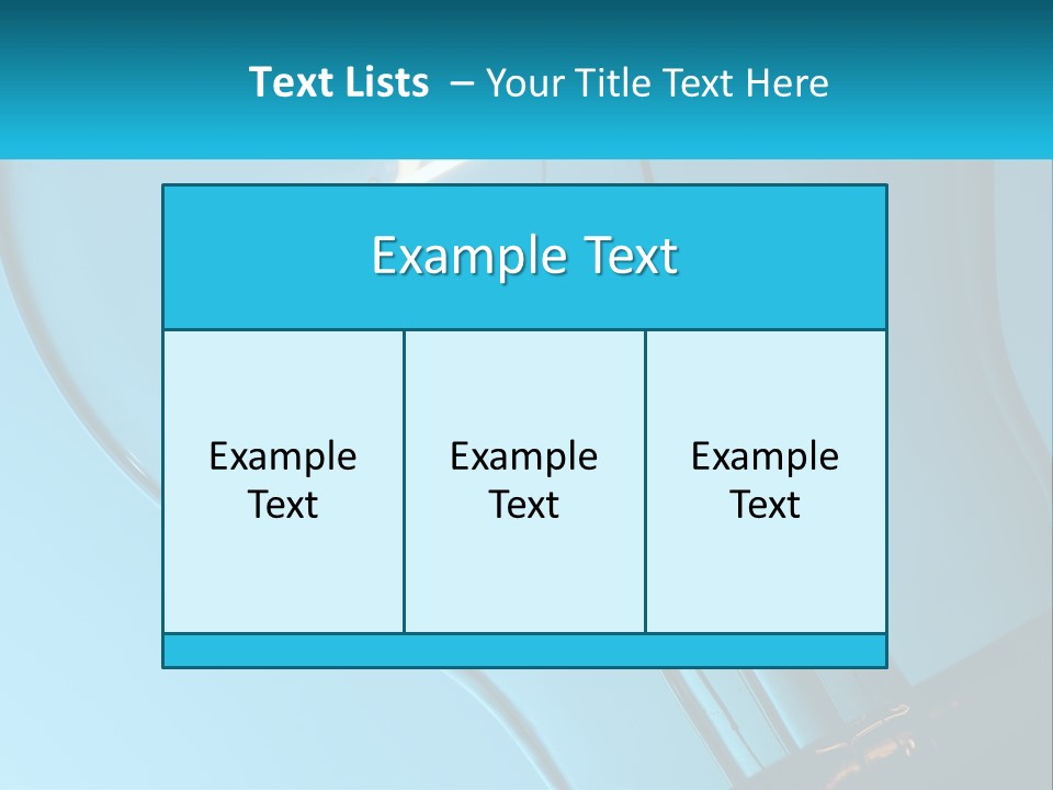 A Light Bulb With A Blue Background Is Shown PowerPoint Template