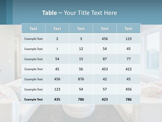 A Living Room Filled With Furniture And A Fire Place PowerPoint Template