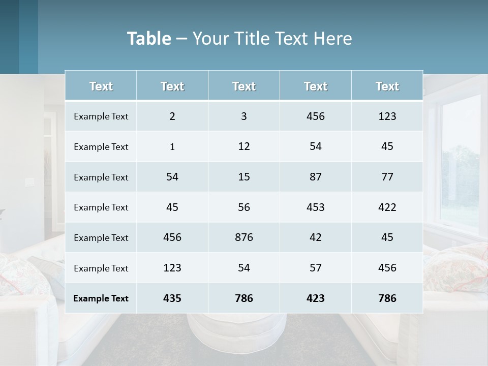 A Living Room Filled With Furniture And A Fire Place PowerPoint Template
