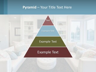 A Living Room Filled With Furniture And A Fire Place PowerPoint Template