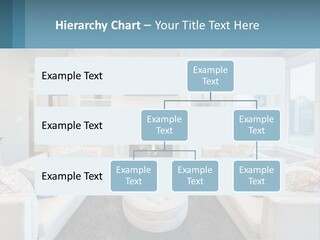 A Living Room Filled With Furniture And A Fire Place PowerPoint Template