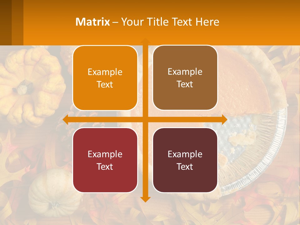A Pie With A Piece Missing From It On A Table PowerPoint Template