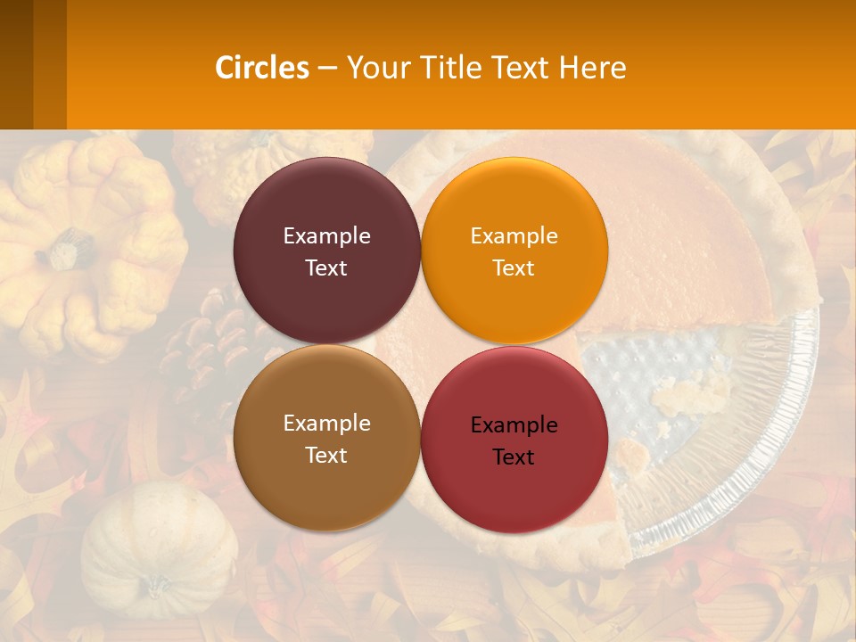 A Pie With A Piece Missing From It On A Table PowerPoint Template