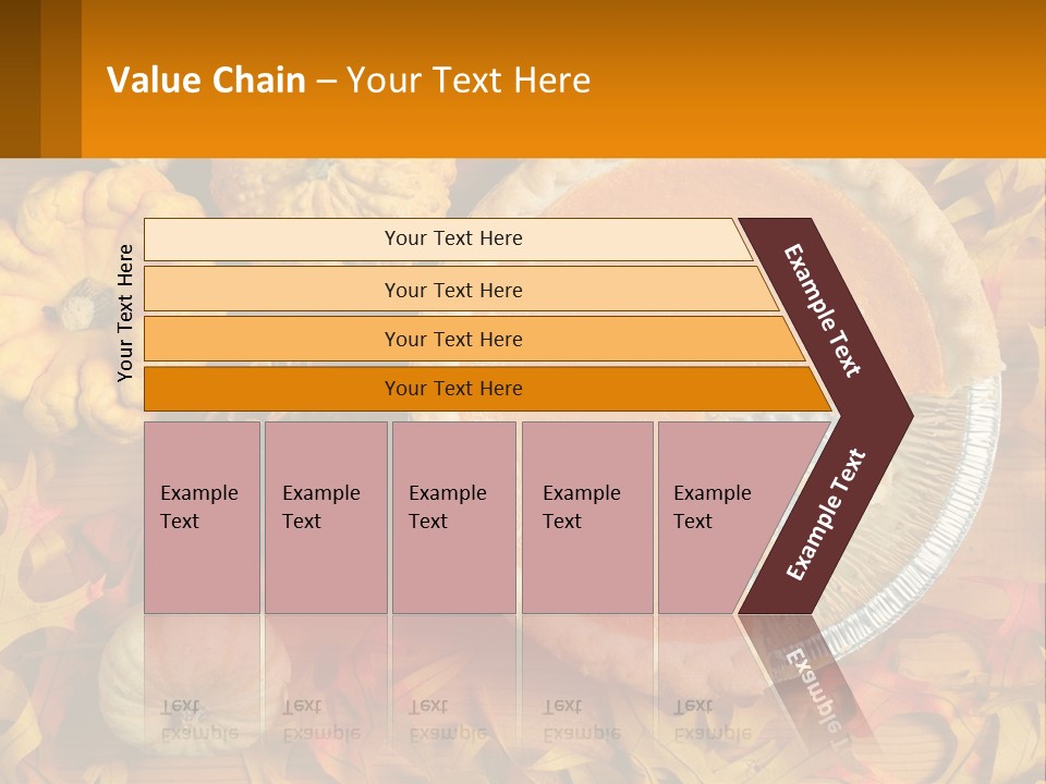A Pie With A Piece Missing From It On A Table PowerPoint Template