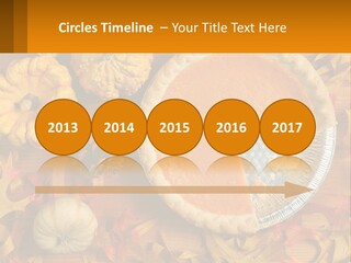 A Pie With A Piece Missing From It On A Table PowerPoint Template