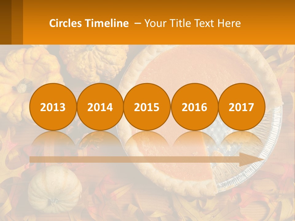 A Pie With A Piece Missing From It On A Table PowerPoint Template