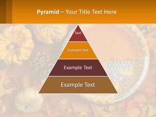 A Pie With A Piece Missing From It On A Table PowerPoint Template