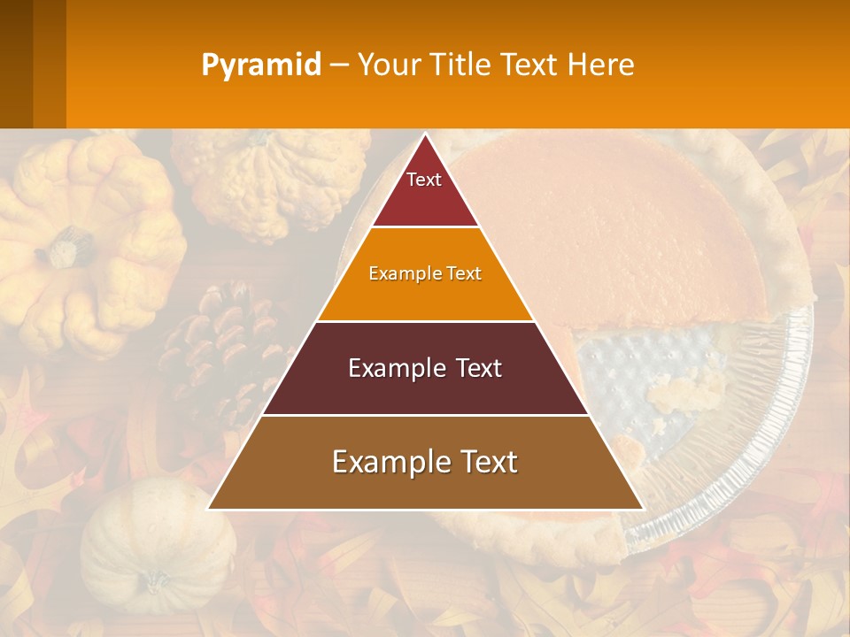 A Pie With A Piece Missing From It On A Table PowerPoint Template