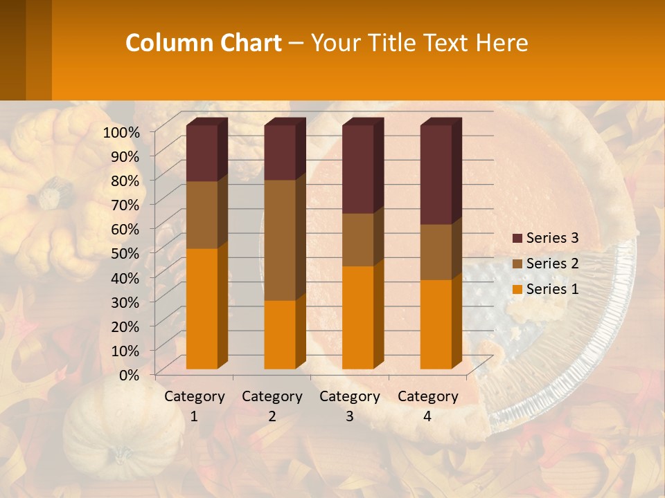 A Pie With A Piece Missing From It On A Table PowerPoint Template