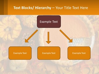 A Pie With A Piece Missing From It On A Table PowerPoint Template