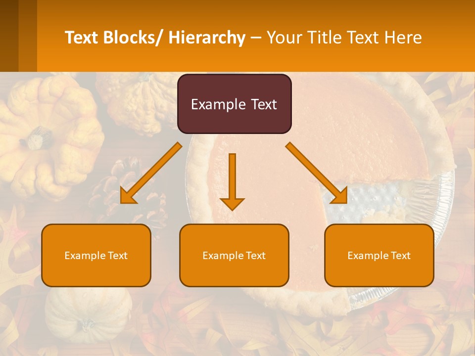 A Pie With A Piece Missing From It On A Table PowerPoint Template
