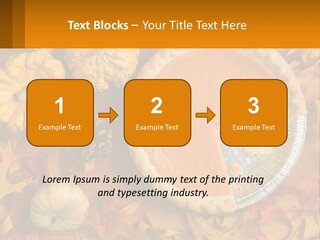 A Pie With A Piece Missing From It On A Table PowerPoint Template