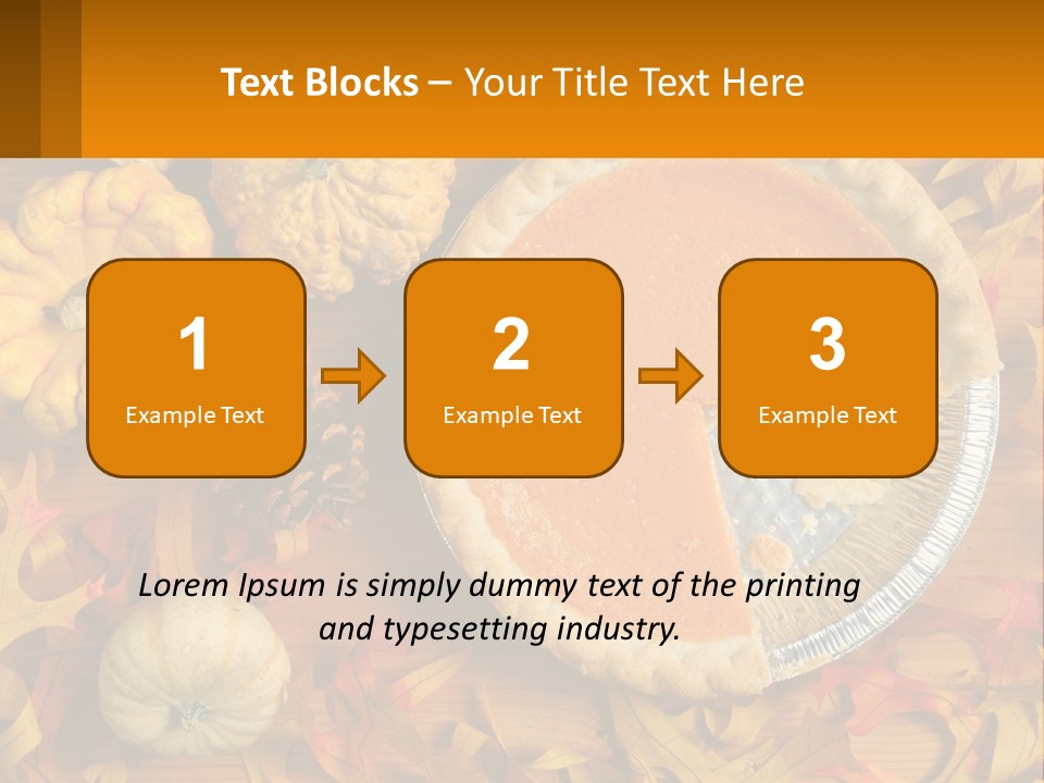 A Pie With A Piece Missing From It On A Table PowerPoint Template