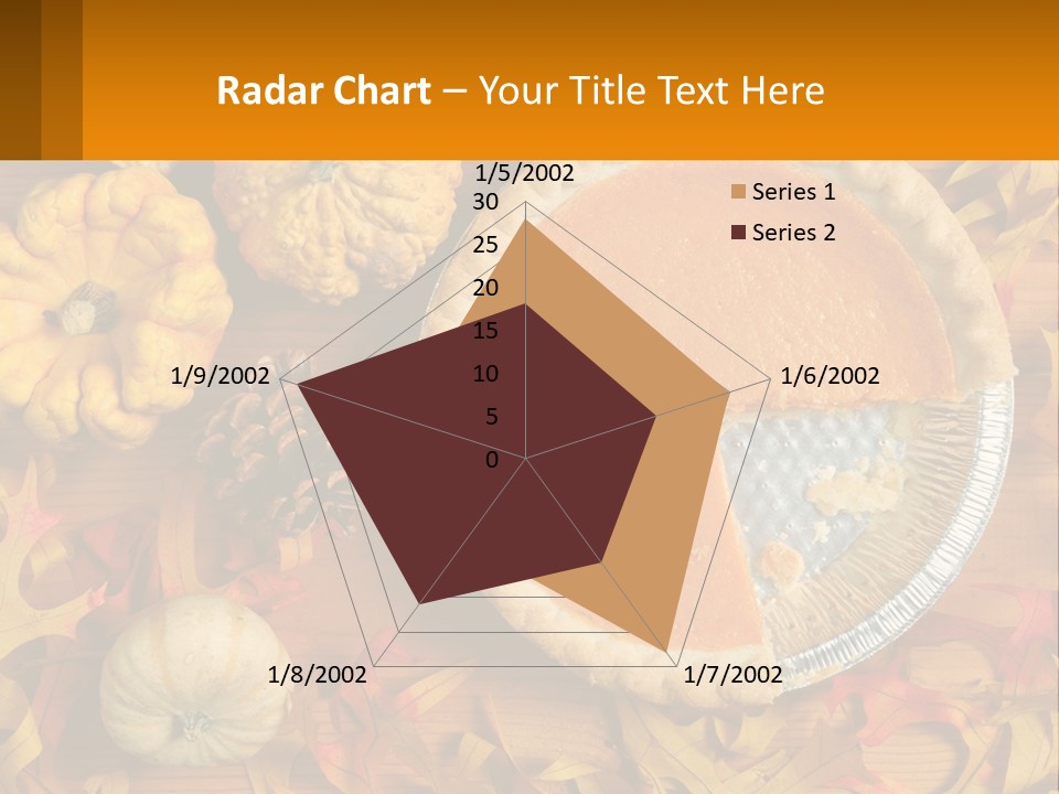A Pie With A Piece Missing From It On A Table PowerPoint Template